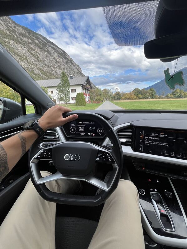 Unterwegs zum Dreh durchs Tiroler Oberland